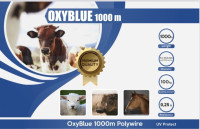 OXYBLUE® 1000m žica za električnega pastirja- NAJBOLJŠI NAKUP - AKCIJA