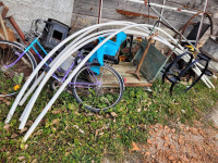 plastične palice za rastlinjak, 5 kosov