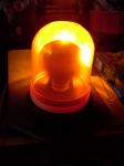 Rotacijska oranžna luč 12- 24 V AGRIROT ( steklo ni original )