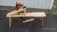 stol za obdelavo lesa