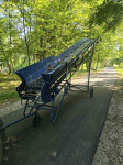 transportni trak za bale /drva  el pogon