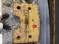 Utež 400 in 500kg za traktor železna