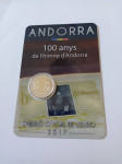 2€ KOVANEC ANDORA 2017 ANTHEM