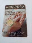 2€ KOVANEC ANDORA 2021 OUR SENIORS