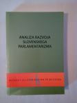 Analiza razvoja slovenskega parlamentarizma (Barbara Vogrinec)