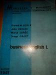 BUSINESS ENGLISH I. RONALD W. BOYLE