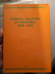 Cerkev, kultura in politika 1890-1941