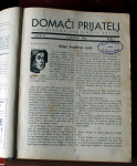 Domači prijatelj-zbirka revij iz leta 1929 trda vezava