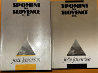 Jože Javoršek: Spomini na Slovence 1., 2. in 3.