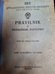 JUGOSLOVANSKE DRŽAVNE ŽELEZNICE PRAVILNIK O POTRAŽNOM POSTOPKU 1946