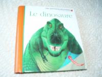 Knjiga DINOZAVER, besedilo v francoskem jeziku, za otroke, brezhibna