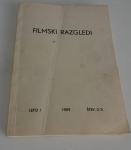 Knjiga FILMSKI RAZGLEDI iz leta 1959, leto I, št. 2-3