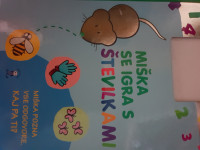 KNJIGA: miška SE IGRA S ŠTEVILKAMI