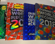 Knjiga rekordov : 2014, 2018, 2004, 2017
