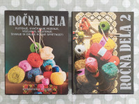 KNJIGA ROČNA DELA IN RD.2,ZA ŠIVANJE,PLETENJE,KVAČKANJE,KROJENJE,KROJI