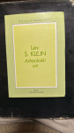 Lev S. Klein - Arheološki viri - Studia humanitatis