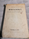 BOTANIKA ZA SREDNJE ŠOLE 1939