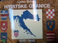 LJUBO BOBAN HRVATSKE GRANICE 1918 - 1992