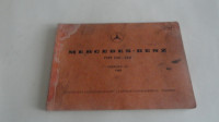 MERCEDES-BENZ KATALOG TYPE 230-250