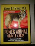 Power animal oracle cart živalske orakeljske karte