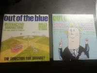 OUT OF THE BLUE 1999 IN 2003 V ANGLESKEM JEZIKU CENA 10 EUR KOM