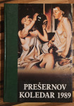 KNJIGA Prešernov koledar 1989, trde, ohranjena...samo 6,99 eur
