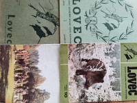 Prodam, več 100 izvodov mesečnika LOVEC od letnik 1956 naprej