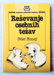 REŠEVANJE OSEBNIH TEŽAV Peter Honey