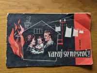 Retro knjižica Varuj se nesreč/1960