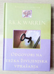 Rick Warren ODGOVORI NA TEŽKA ŽIVLJENJSKA VPRAŠANJA