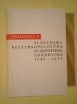 SLOVENSKA KULTURNOPOLITIČNA IN SLOVSTVENA ZGODOVINA 1848-1895 (opombe)