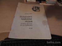 SLOVENSKE NARODNE PESMI 3 S. PREK SAMOZALOŽBA 1968