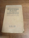 SLOVENSKI ŽUPANI V PRETEKLOSTI letnik 1916