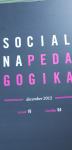 Socialna pedagogika: 2012 vol 16., številka 4
