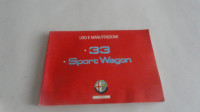 SPORT WAGON 33 ALFA ROMEO PROSPEKT
