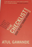 Prodam novo knjigo "The Checklist" (bestselling book)
