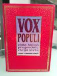 Vox populi – zlata knjiga pregovorov iz vsega sveta  - 1993