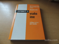 ZAPOMNITE SI VSAKO IME B. LEVY ZALOŽBA ORBIS 2005