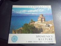 JUGOSLAVIJA SPOMENICI KULTURE U SRBIJI CRNOJ GORI I MAKEDONIJI