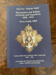 katalog odlikovanj in znakov srbije in jugoslavije