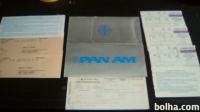 LETALSKA KARTA PAN AM LETO 1986 CENA 16,5 EUR TEL 070 604 547