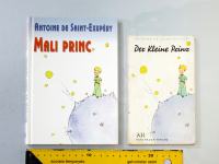 MALI PRINC KNJIGA v slovenščini + DER KLEINE PRINZ v nemščini