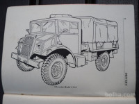 Priročnik CHEVROLET 15 CWT. 4X4, MODEL C15A, 1945