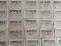 STAR ČASOPIS DOMOLJUB,OD 1909 DO 1918, 37 ČASOPISOV