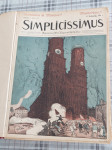 STARA,REDKA REVIJA SIMPLICISSIMUS,1912 / 1913,UMETNIŠKA GRAFIKA
