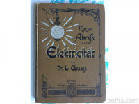 Starinska knjiga Elektricitat, 1897