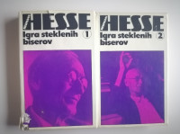 HERMANN HESSE IGRA STEKLENIH BISEROV, 2 KNJIGI V KOMPLETU