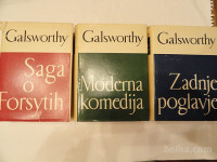 JOHN GALSWORTHY, 3 KNJIGE, KOMPLET