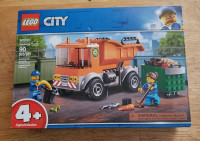 60220 LEGO City 4 Plus Garbage Truck!*Novo!*