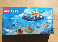 60377 LEGO City Arctic Explorer Diving Boat!*NOVO!*